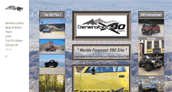 Desktop Screenshot of generationx90.com